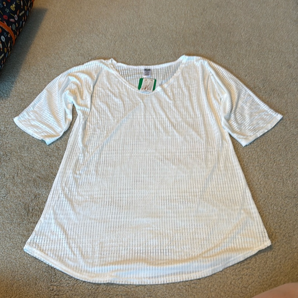 White Swim Cover Up